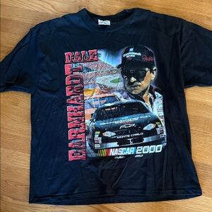 Black Graphic NASCAR T-Shirt